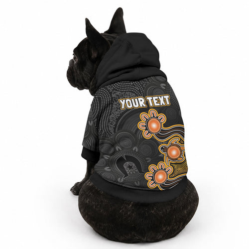 Personalised Perth Scorchers NAIDOC Week 2026 Pet Hoodie Sea Turtles Aboriginal Art