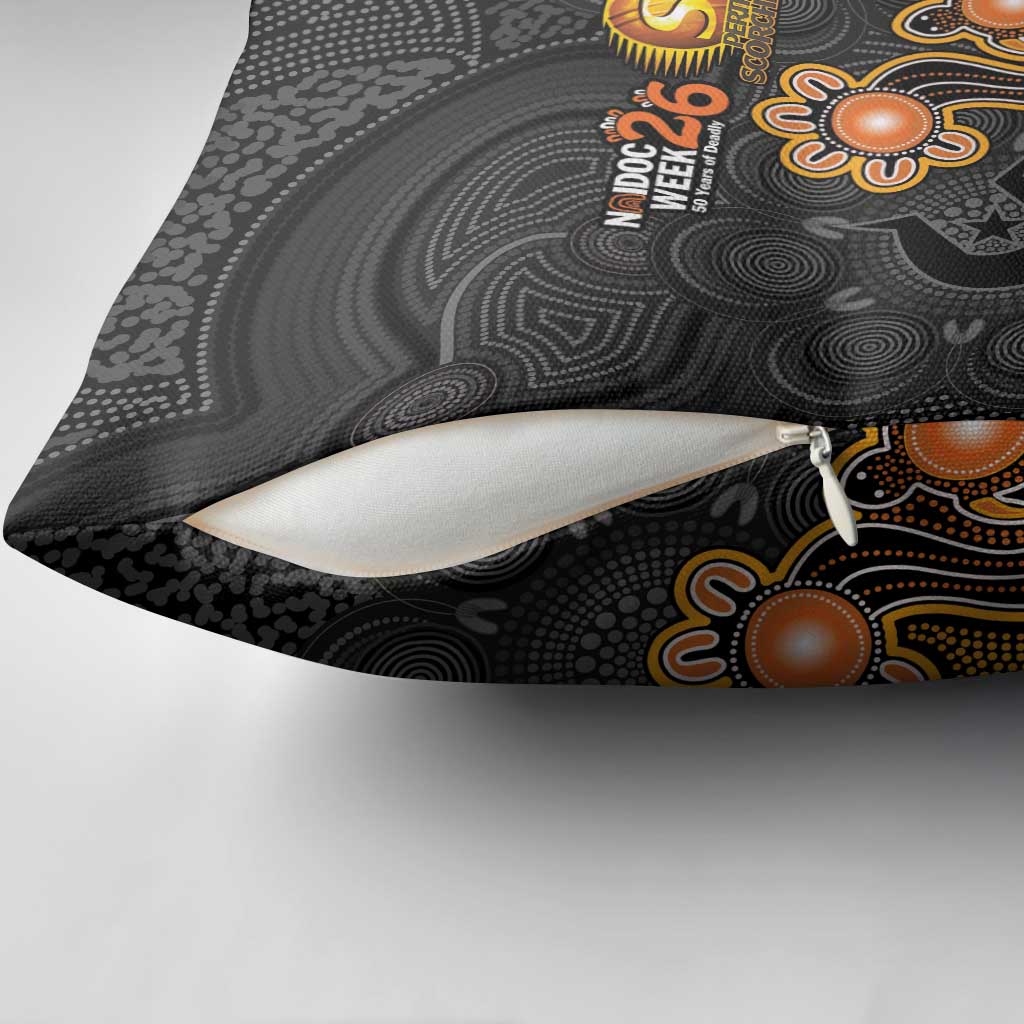 Perth Scorchers NAIDOC Week 2026 Pillow Cover Sea Turtles Aboriginal Art