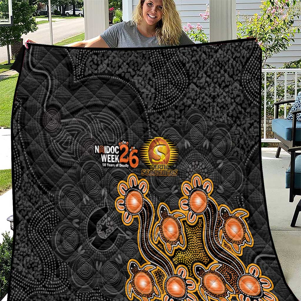 Perth Scorchers NAIDOC Week 2026 Quilt Sea Turtles Aboriginal Art