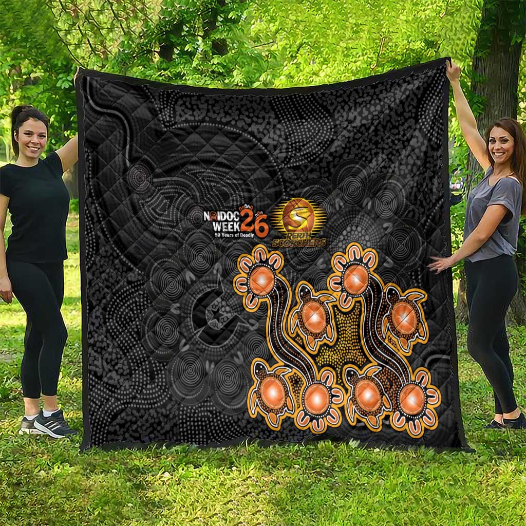 Perth Scorchers NAIDOC Week 2026 Quilt Sea Turtles Aboriginal Art