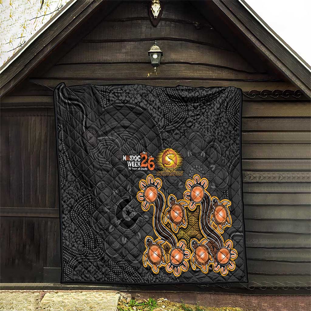 Perth Scorchers NAIDOC Week 2026 Quilt Sea Turtles Aboriginal Art