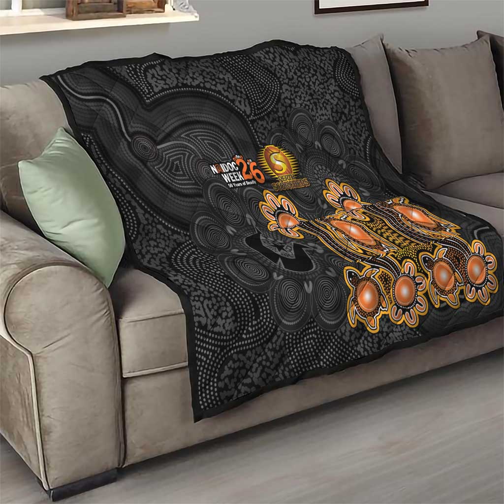 Perth Scorchers NAIDOC Week 2026 Quilt Sea Turtles Aboriginal Art