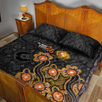 Perth Scorchers NAIDOC Week 2026 Quilt Bed Set Sea Turtles Aboriginal Art