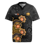 Personalised Perth Scorchers NAIDOC Week 2026 Rugby Jersey Sea Turtles Aboriginal Art