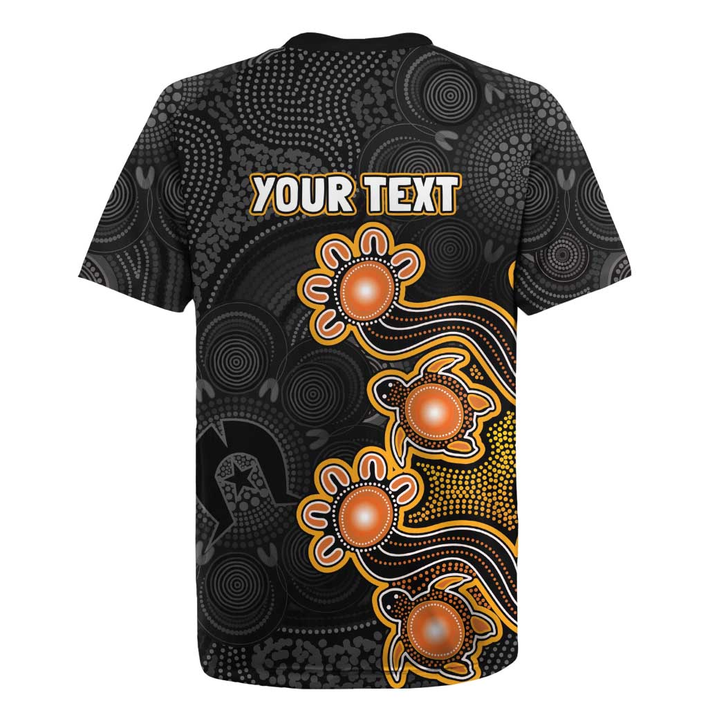 Personalised Perth Scorchers NAIDOC Week 2026 Rugby Jersey Sea Turtles Aboriginal Art