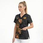 Personalised Perth Scorchers NAIDOC Week 2026 Scrub Top Sea Turtles Aboriginal Art