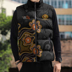 Personalised Perth Scorchers NAIDOC Week 2026 Sleeveless Puffer Jacket Sea Turtles Aboriginal Art