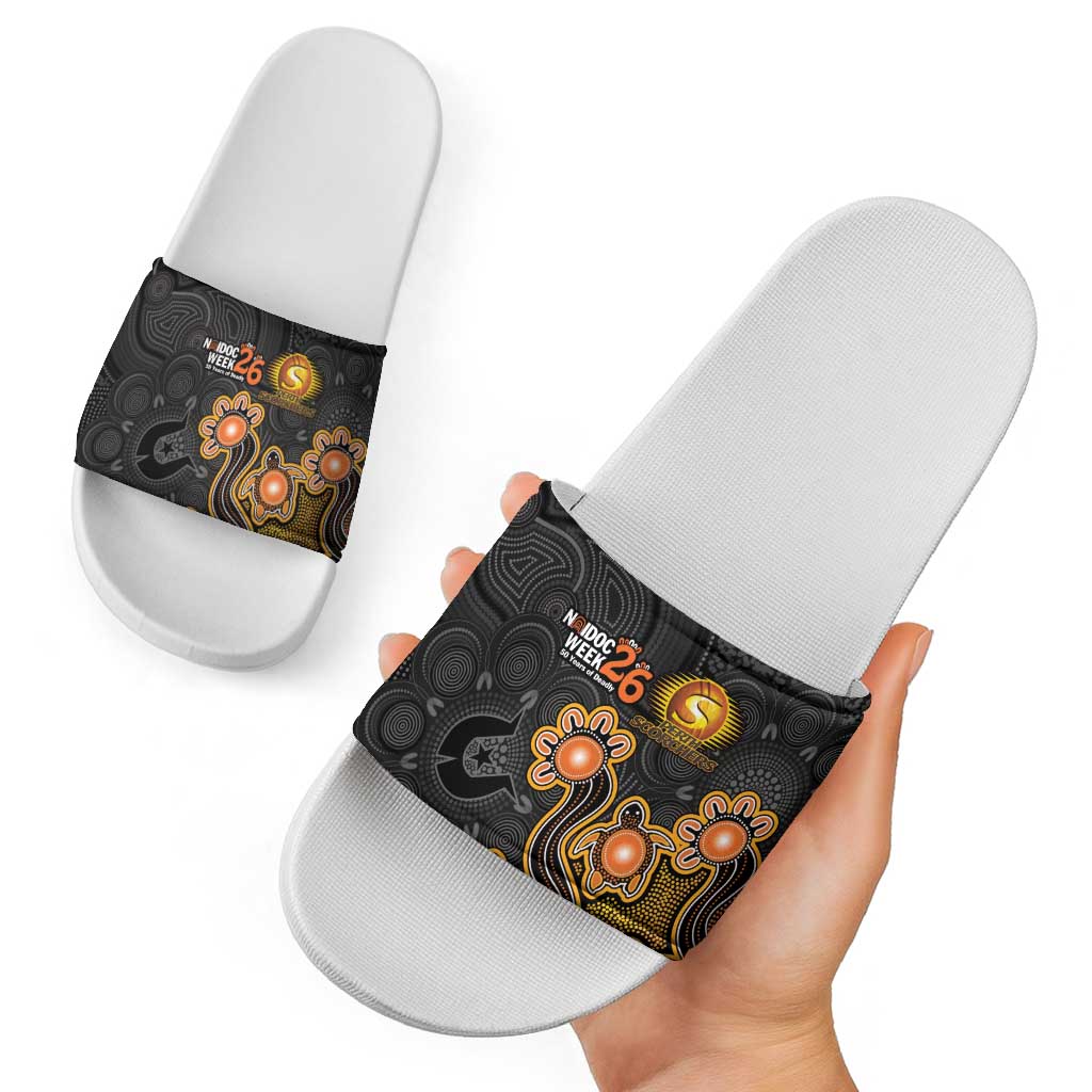 Perth Scorchers NAIDOC Week 2026 Slide Sandals Sea Turtles Aboriginal Art