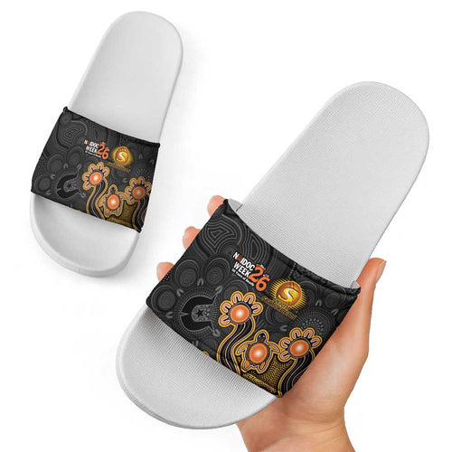 Perth Scorchers NAIDOC Week 2026 Slide Sandals Sea Turtles Aboriginal Art