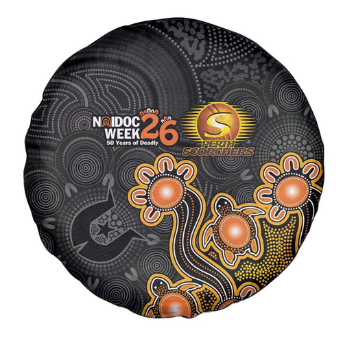 Perth Scorchers NAIDOC Week 2026 Spare Tire Cover Sea Turtles Aboriginal Art