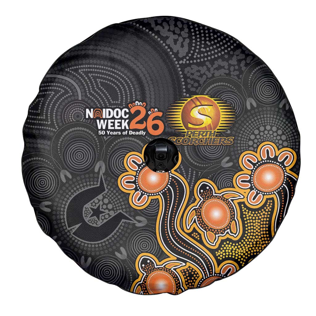 Perth Scorchers NAIDOC Week 2026 Spare Tire Cover Sea Turtles Aboriginal Art