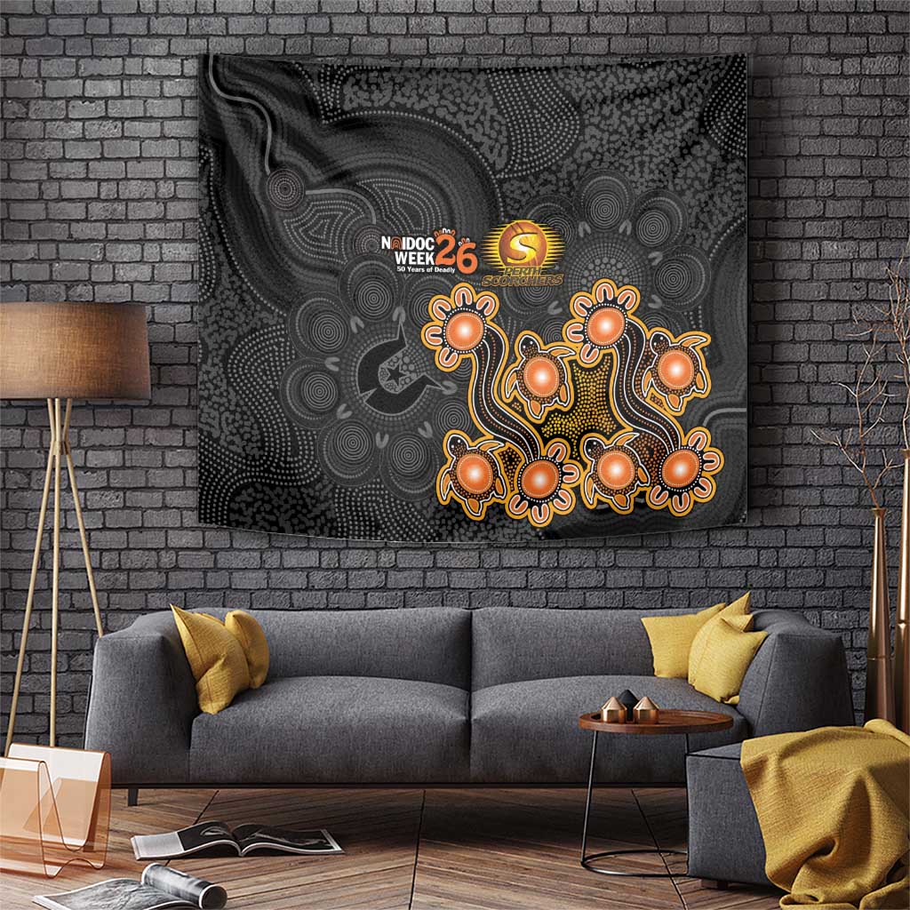 Perth Scorchers NAIDOC Week 2026 Tapestry Sea Turtles Aboriginal Art