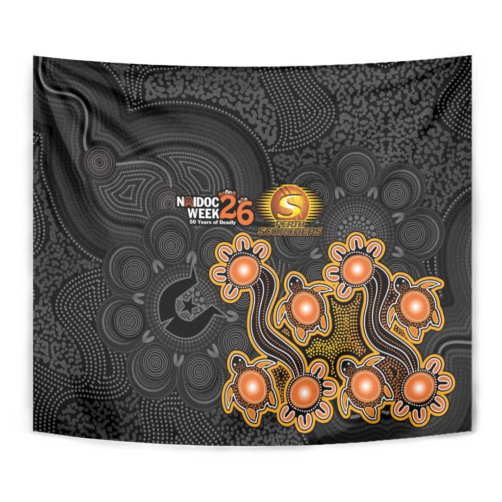 Perth Scorchers NAIDOC Week 2026 Tapestry Sea Turtles Aboriginal Art
