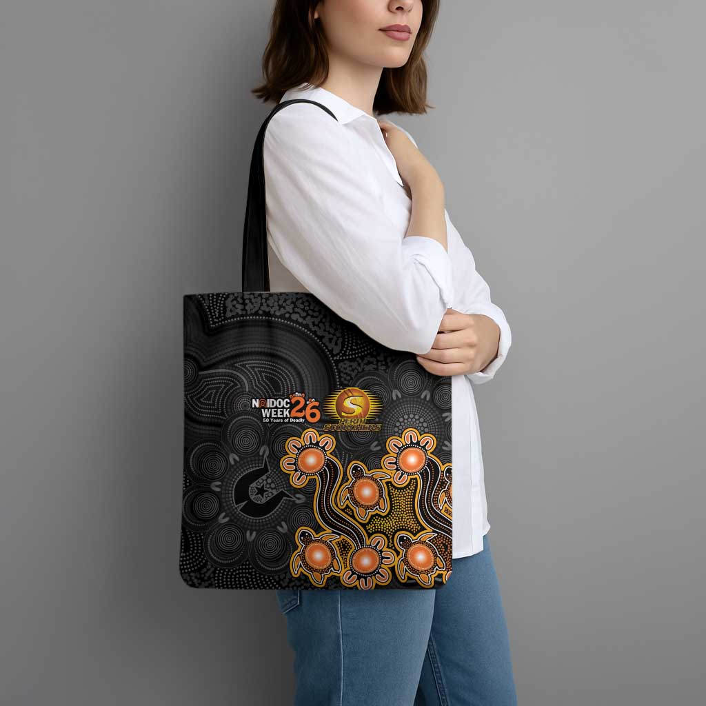 Perth Scorchers NAIDOC Week 2026 Tote Bag Sea Turtles Aboriginal Art
