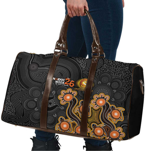 Perth Scorchers NAIDOC Week 2026 Travel Bag Sea Turtles Aboriginal Art