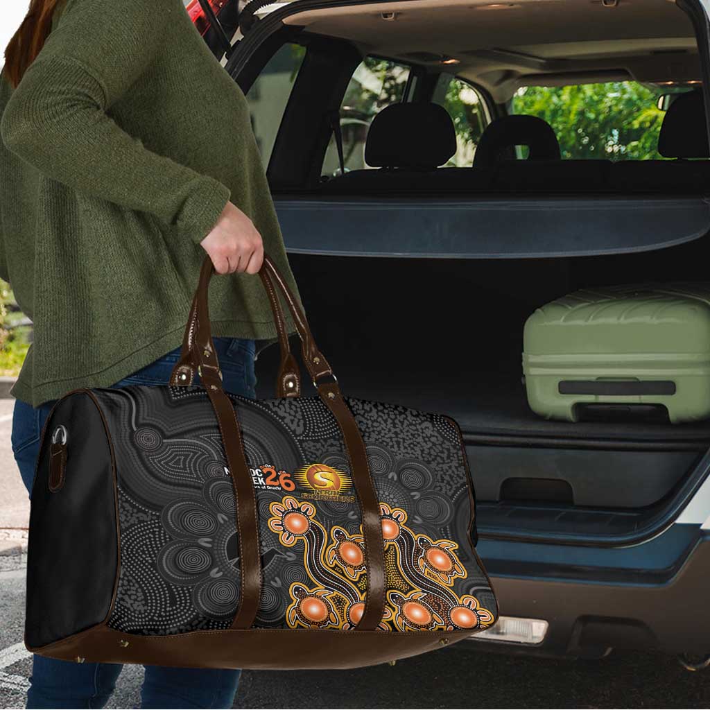 Perth Scorchers NAIDOC Week 2026 Travel Bag Sea Turtles Aboriginal Art