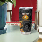 Personalised Perth Scorchers NAIDOC Week 2026 Tumbler Cup Sea Turtles Aboriginal Art