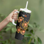 Personalised Perth Scorchers NAIDOC Week 2026 Tumbler With Handle Sea Turtles Aboriginal Art