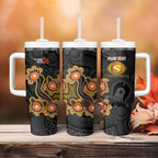 Personalised Perth Scorchers NAIDOC Week 2026 Tumbler With Handle Sea Turtles Aboriginal Art