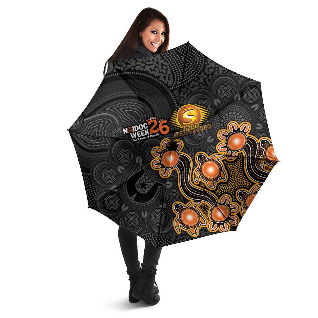 Perth Scorchers NAIDOC Week 2026 Umbrella Sea Turtles Aboriginal Art