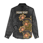 Personalised Perth Scorchers NAIDOC Week 2026 Women Casual Shirt Sea Turtles Aboriginal Art