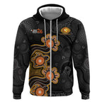 Personalised Perth Scorchers NAIDOC Week 2026 Zip Hoodie Sea Turtles Aboriginal Art