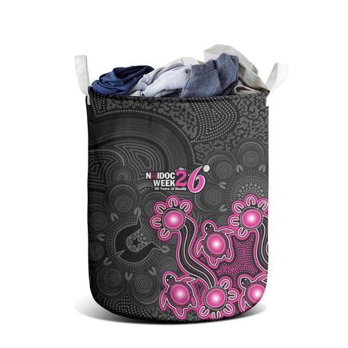 Sydney Sixers NAIDOC Week 2026 Laundry Basket Sea Turtles Aboriginal Art