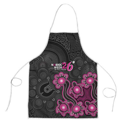 Sydney Sixers NAIDOC Week 2026 Apron Sea Turtles Aboriginal Art