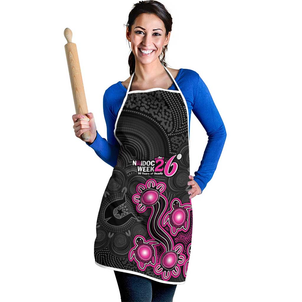 Sydney Sixers NAIDOC Week 2026 Apron Sea Turtles Aboriginal Art