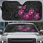 Sydney Sixers NAIDOC Week 2026 Auto Sun Shade Sea Turtles Aboriginal Art
