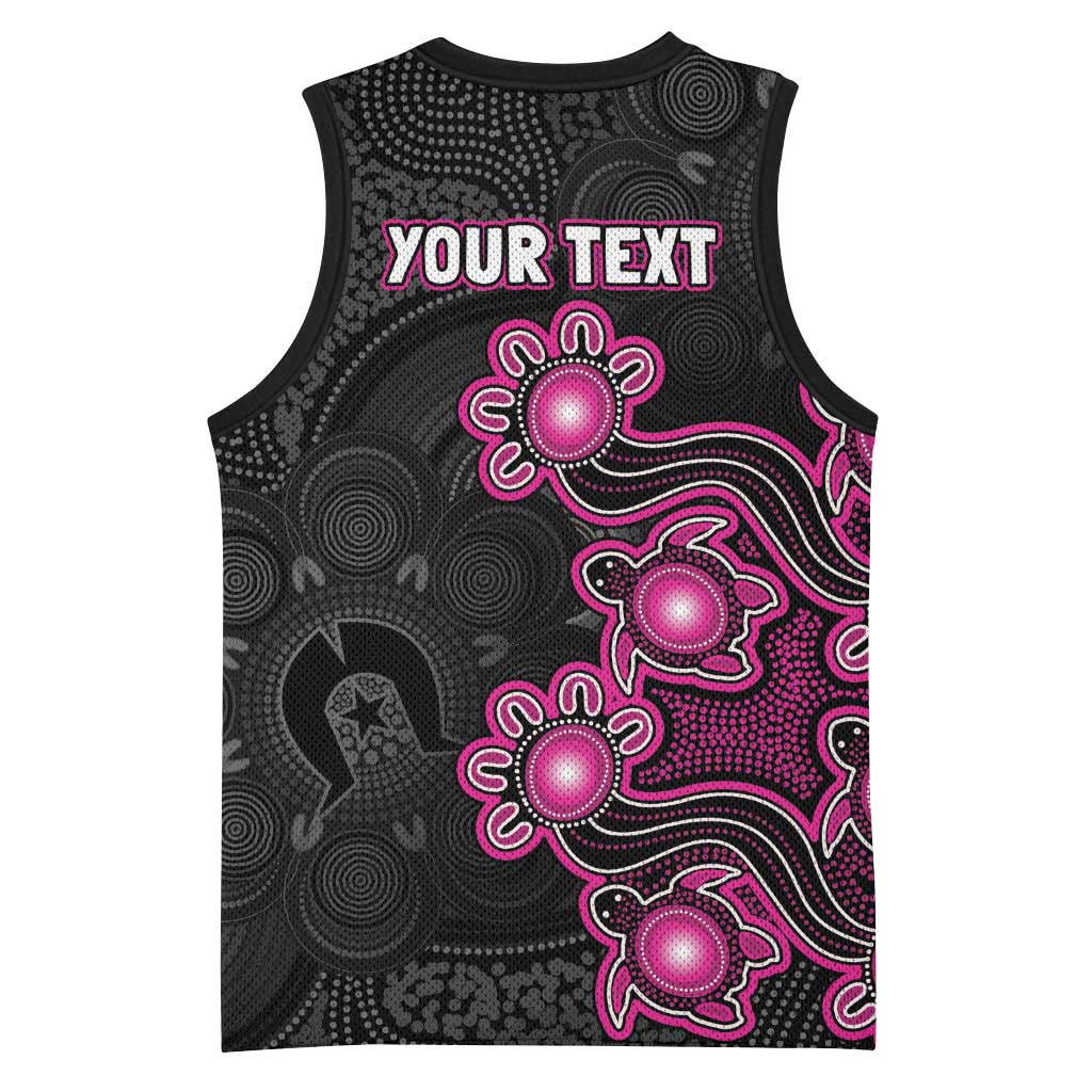 Personalised Sydney Sixers NAIDOC Week 2026 Basketball Jersey Sea Turtles Aboriginal Art