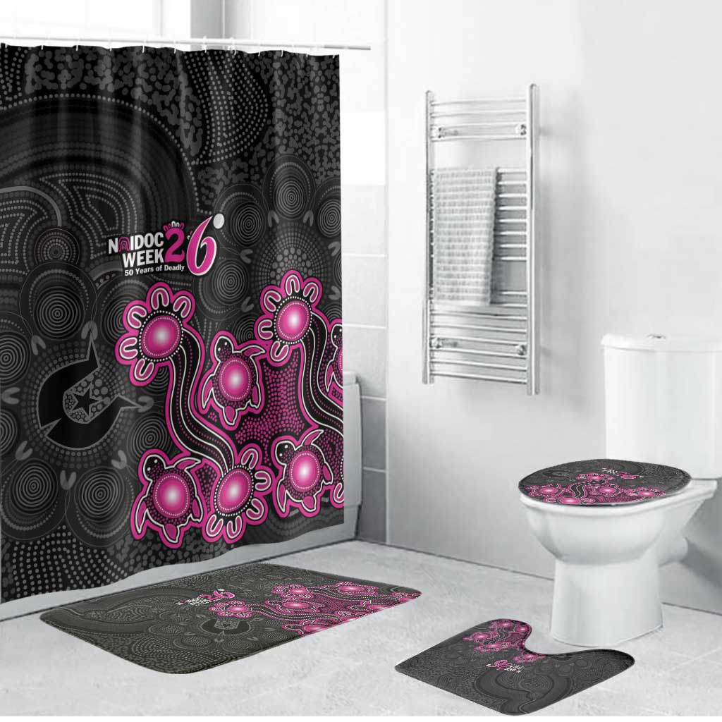 Sydney Sixers NAIDOC Week 2026 Bathroom Set Sea Turtles Aboriginal Art