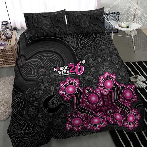 Sydney Sixers NAIDOC Week 2026 Bedding Set Sea Turtles Aboriginal Art
