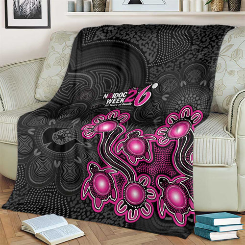 Sydney Sixers NAIDOC Week 2026 Blanket Sea Turtles Aboriginal Art