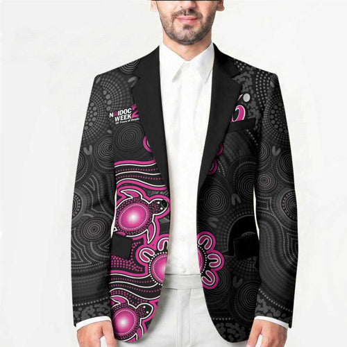 Personalised Sydney Sixers NAIDOC Week 2026 Blazer Sea Turtles Aboriginal Art