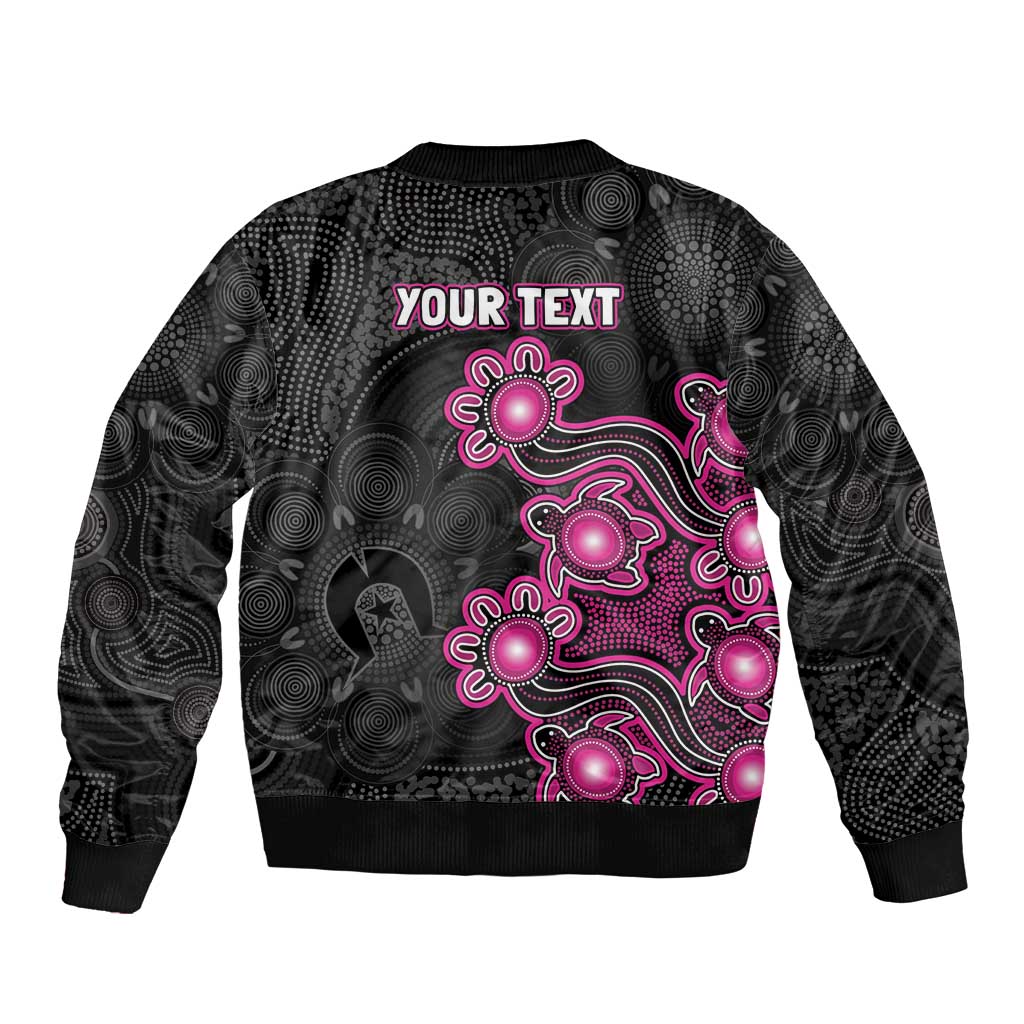 Personalised Sydney Sixers NAIDOC Week 2026 Bomber Jacket Sea Turtles Aboriginal Art