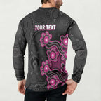 Personalised Sydney Sixers NAIDOC Week 2026 Button Sweatshirt Sea Turtles Aboriginal Art
