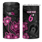 Personalised Sydney Sixers NAIDOC Week 2026 4 in 1 Can Cooler Tumbler Sea Turtles Aboriginal Art