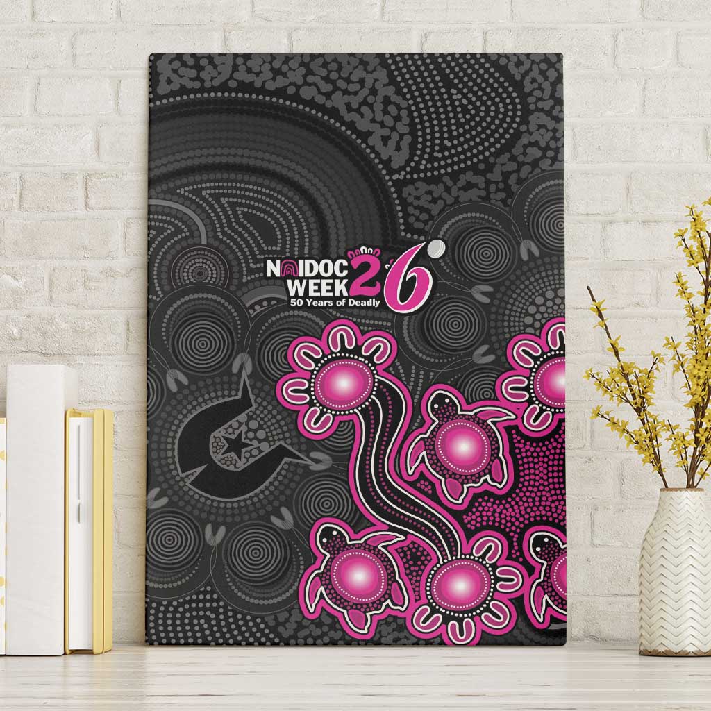 Sydney Sixers NAIDOC Week 2026 Canvas Wall Art Sea Turtles Aboriginal Art