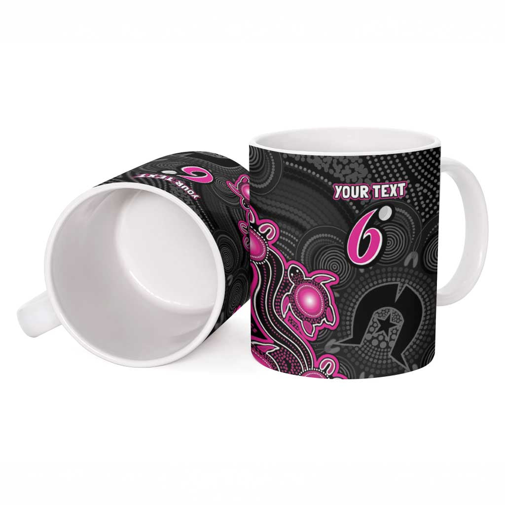 Personalised Sydney Sixers NAIDOC Week 2026 Ceramic Mug Sea Turtles Aboriginal Art
