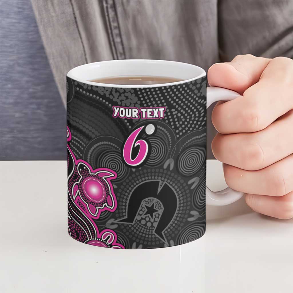 Personalised Sydney Sixers NAIDOC Week 2026 Ceramic Mug Sea Turtles Aboriginal Art