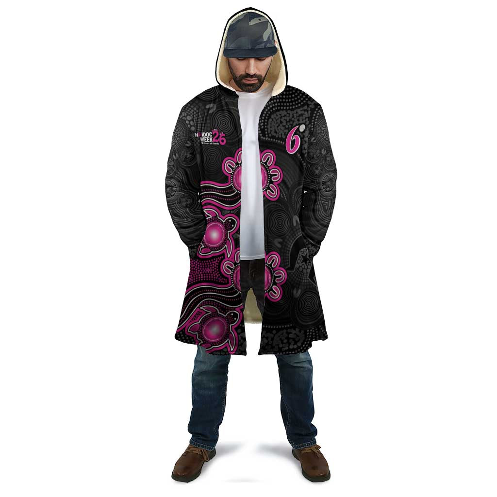 Personalised Sydney Sixers NAIDOC Week 2026 Cloak Sea Turtles Aboriginal Art