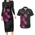 Personalised Sydney Sixers NAIDOC Week 2026 Couples Matching Long Sleeve Bodycon Dress and Hawaiian Shirt Sea Turtles Aboriginal Art