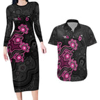 Personalised Sydney Sixers NAIDOC Week 2026 Couples Matching Long Sleeve Bodycon Dress and Hawaiian Shirt Sea Turtles Aboriginal Art