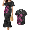 Personalised Sydney Sixers NAIDOC Week 2026 Couples Matching Mermaid Dress and Hawaiian Shirt Sea Turtles Aboriginal Art