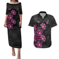 Personalised Sydney Sixers NAIDOC Week 2026 Couples Matching Puletasi and Hawaiian Shirt Sea Turtles Aboriginal Art