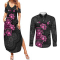 Personalised Sydney Sixers NAIDOC Week 2026 Couples Matching Summer Maxi Dress and Long Sleeve Button Shirt Sea Turtles Aboriginal Art