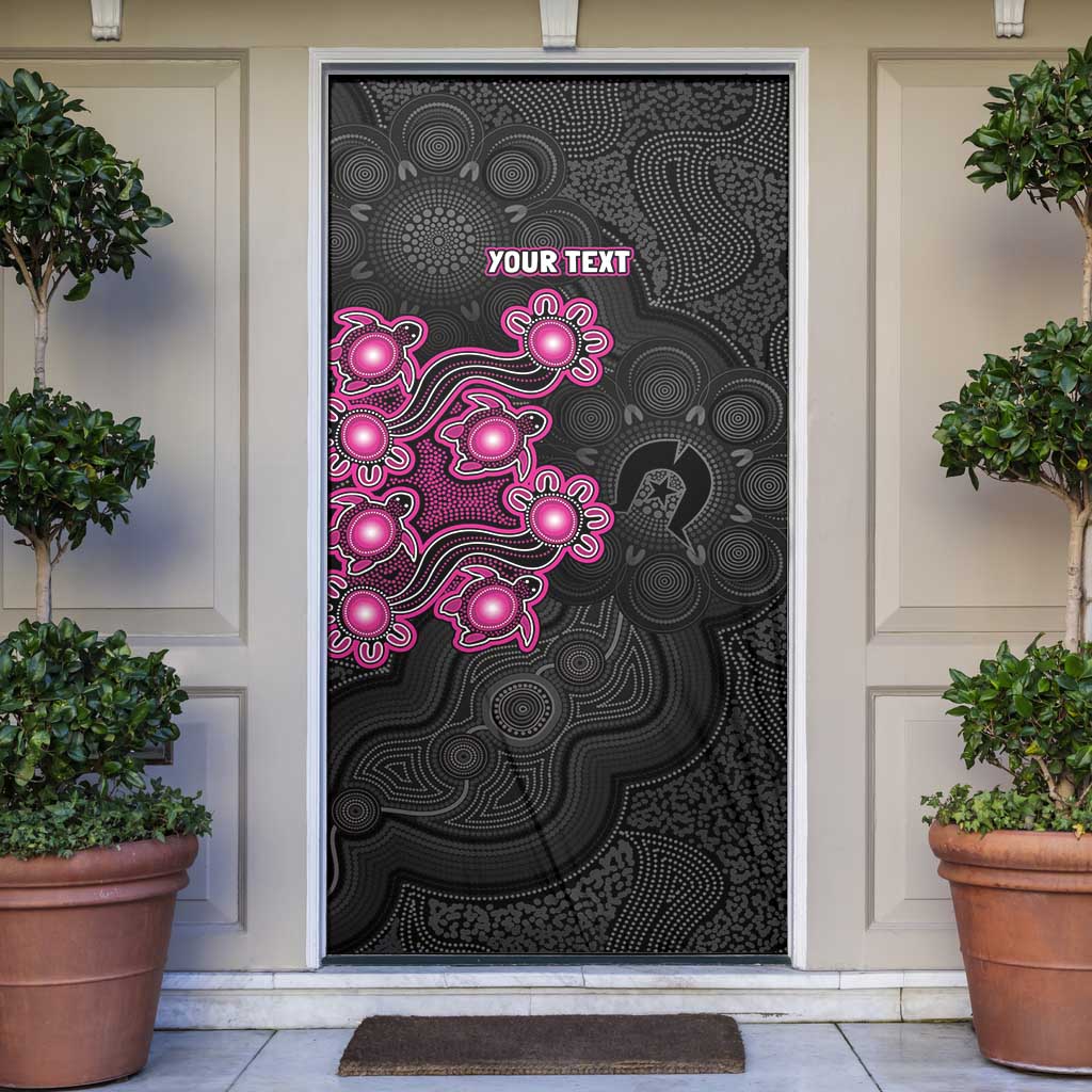 Personalised Sydney Sixers NAIDOC Week 2026 Door Cover Sea Turtles Aboriginal Art
