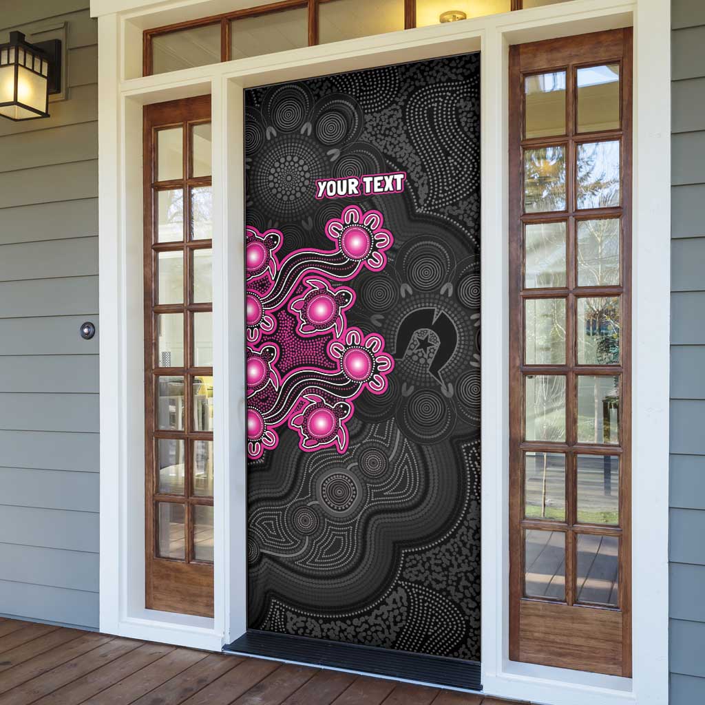 Personalised Sydney Sixers NAIDOC Week 2026 Door Cover Sea Turtles Aboriginal Art