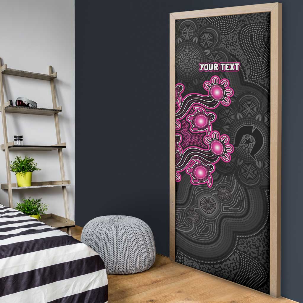 Personalised Sydney Sixers NAIDOC Week 2026 Door Cover Sea Turtles Aboriginal Art